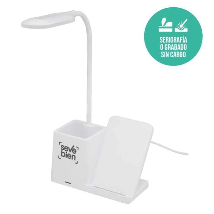 ORGANIZADOR DE ESCRITORIO CON LÁMPARA "MINIOFFICE"