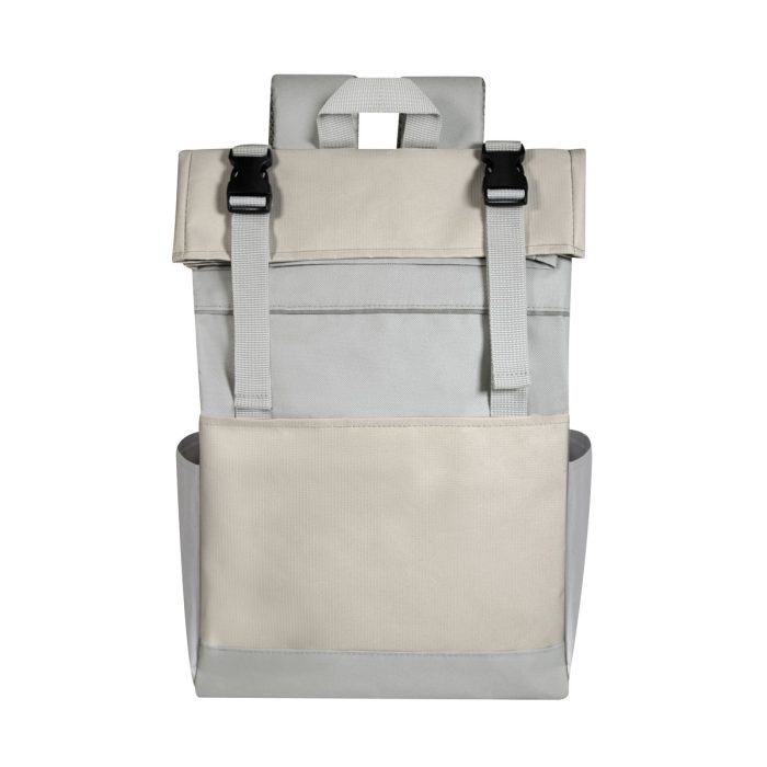 MOCHILA FLAP GRIS