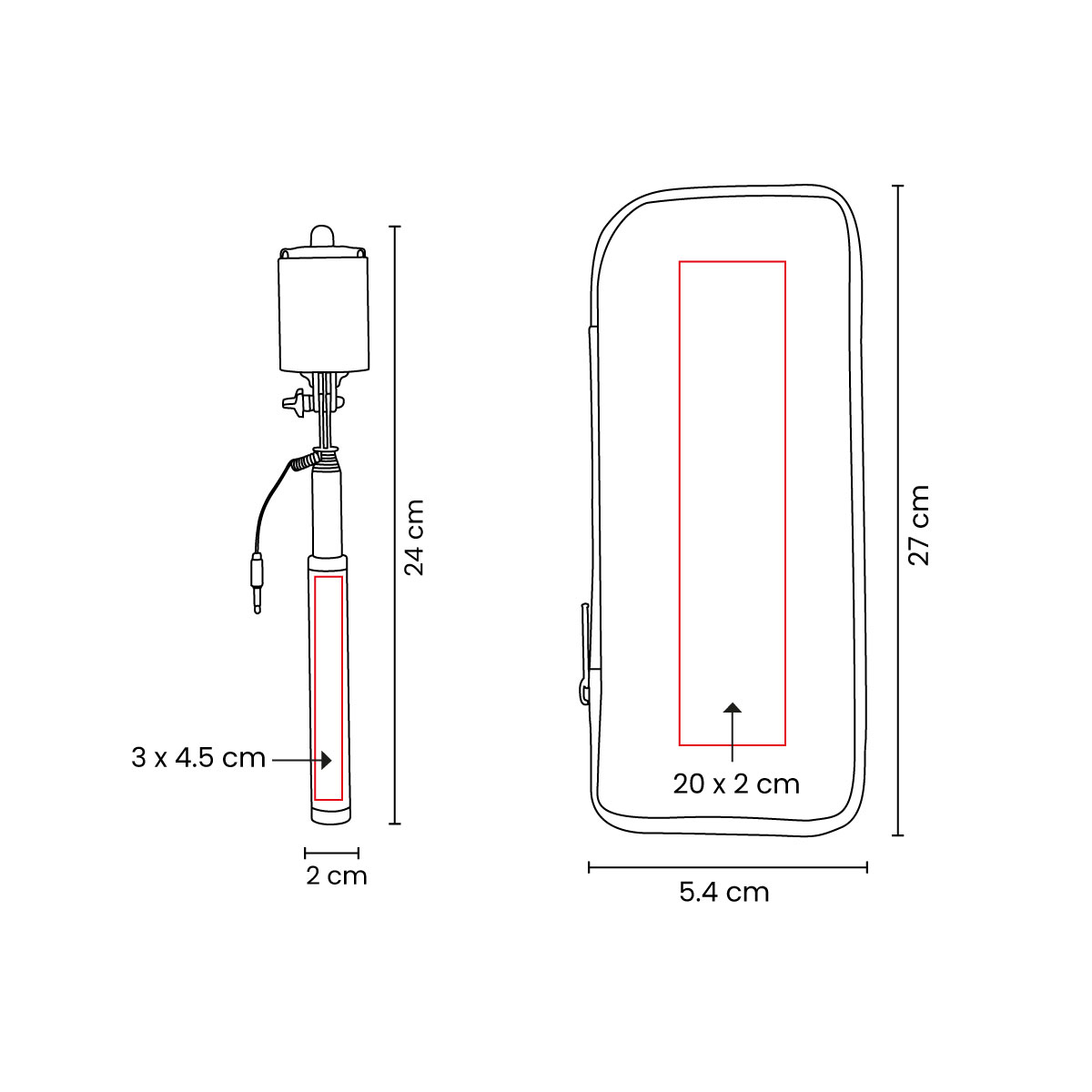 SELFIE STICK SURNA GRIS METÁLICO - Imagen 5