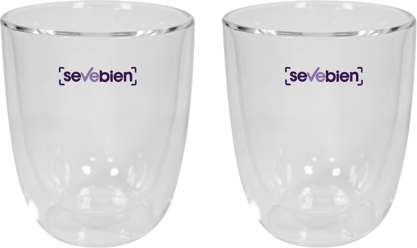 SET DE VASOS DE VIDRIO "DOUBLE" - Imagen 3