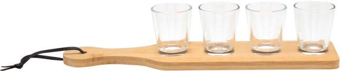 SET DE VASOS TEQUILEROS "TOC TOC"